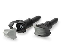 Puig 22002N Protectores de Motor R19 protección Resistente, Negro