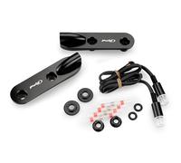 Puig 22044N Tapas Retrovisores con Intermitente Tab LED homologados, Negro