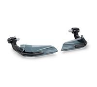 Puig 22056N Paramanos Avant, juego de paramanos con tornillo M6 y deflector ahumado, diseño aerodinámico y protección para moto, ideal para rutas y condiciones adversas, Negro