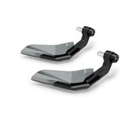 Puig 22057N Paramanos Avant, juego de paramanos con tornillo M8 y deflector ahumado, diseño aerodinámico, protección contra impactos y clima, ideal para motos trail y aventuras en carretera, Negro