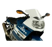 Puig 2207W Cúpula Touring color Transparente, parabrisas de alta protección y aerodinámico, fabricado en acrílico resistente con diseño elegante y fácil montaje para mejorar confort y estilo