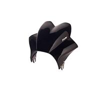 Puig 2208N Carenabris Wave Color Negro para Faro Redondo con diseño aerodinámico y homologación TÜV