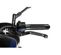 PUIG 220NA Maneta Embrague 3.0. Fija Negra con selector Azul