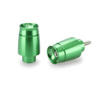 Puig 22127V Contrapesos de Manillar Modelo Sport ; Fabricados en Aluminio mecanizado; diseño Minimalista Racing, Verde