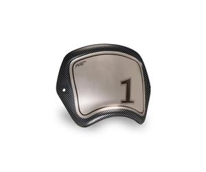 Puig 22138C Placa Frontal ABS accesorio específico, Símil carbono