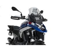 Puig 22152N Faros Auxiliares Beam 3.0 con LED de bajo consumo, carcasa de aluminio resistente y soporte adaptable de 25 mm, homologados para mejorar la visibilidad en conducción, Negro