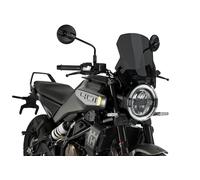 Puig 22188F Carenabris New Generation Sport con diseño aerodinámico y acabado premium para motocicleta, Ahumado Oscuro