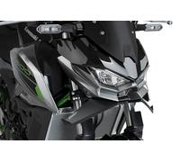 Puig 22190C Alerones Frontales Naked; mejora aerodinámica; fabricación en ABS resistente; fácil instalación sin modificar la moto; certificado TÜV y licencia ABE incluida, Símil Carbono