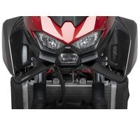 Puig 22190J Alerones Frontales Naked; mejora aerodinámica; fabricación en ABS resistente; fácil instalación sin modificar la moto; certificado TÜV y licencia ABE incluida, Negro Mate