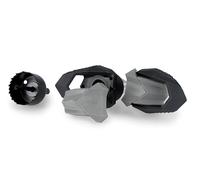 Puig 22194N Protectores de Motor R19 on topes de nylon y diseño compacto para protección integral del chasis y motor, Negro
