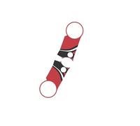 Puig 22200R Protectores tapón depósito protector adhesivo con diseño deportivo resistente a impactos arañazos y rayos UV para mejorar protección y estética, Rojo