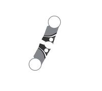 Puig 22200U Protectores tapón depósito protector adhesivo con diseño deportivo resistente a impactos arañazos y rayos UV para mejorar protección y estética, Gris