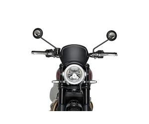 Puig 22223J Placa Frontal ABS accesorio específico, Negro mate