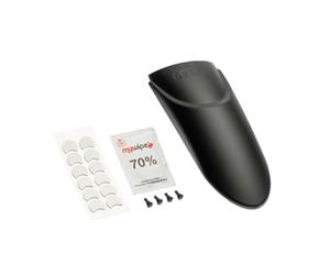 Puig 22231N Faldón Guardabarros Delantero guardabarros ABS, Negro