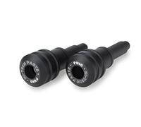 Puig 22266N Protectores de motor Vintage 2.0 protección resistente, Negro