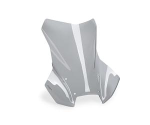 Puig 22268H Cúpula Touring Plus extra alta y aerodinámica en acrílico de alto impacto con perfil redondeado que maximiza protección y confort en ruta, Ahumado