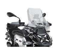 Puig 22317W Deflectores Frontales Extended, protectores aerodinámicos en acrílico de alto impacto con soportes metálicos, homologación TÜV y diseño optimizado contra el viento, Transparente
