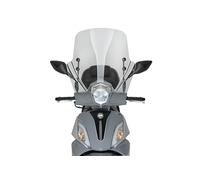 Puig 22328W Carenabris T.X.; aerodinámico para scooter; resistente a impactos y UV; instalación sencilla; diseño moderno y funcional para ciudad, Transparente