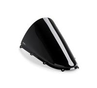 Puig 22333N Cupula R-Racer deportiva aerodinámica de alto rendimiento fabricada en PMMA de 3 mm con diseño racing optimizado para mejorar protección y estabilidad, Negro