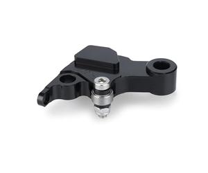 Puig 22366N Herraje maneta embrague mecanizado en aluminio Ergal 7075 de alta precisión, anodizado en negro para garantizar resistencia, fiabilidad y compatibilidad total con manetas Puig, Negro