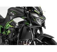 Puig 22372N Protector Radiador en aluminio de alta resistencia con diseño hexagonal, protección contra impactos, flujo de aire optimizado y acabado texturizado duradero, Negro