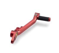 Puig 22395R Palanca de Freno regulable de aluminio mecanizado con acabado anodizado y diseño deportivo para máximo control y confort, Rojo