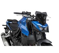 Puig 22423F New Generation Sport deportiva y aerodinámica en acrílico de 3 mm con diseño elevado que mejora protección y mantiene amplia visibilidad, Ahumado Oscuro