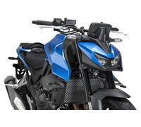 Puig 22426C Alerones D12; alerones laterales con diseño de doble ala; mayor estabilidad y seguridad; fabricación en acrílico CN; montaje sencillo y sin taladros, Símil Carbono