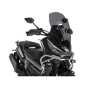 Puig 22576F Pantalla V-Tech Line Touring en metacrilato 4 mm aerodinámica 130 mm más alta perfil anguloso canalización de aire y alta resistencia UV, Ahumado Oscuro.