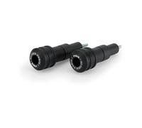 PUIG 24ANT Maneta embrague 3.0. abatible negra extensible azul con selector Naranja