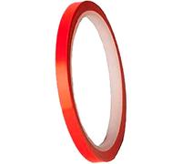 Puig 2568T Tiras en Arco Adhesivas en PVC de Alta Resistencia con diseño Ancho y Acabado Duradero para personalización de Llantas, Naranja