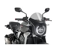 Puig Semicarenado Retro 3133H Ahumado, protección frontal, aerodinámico, CB650R / CB1000R 18'-19'