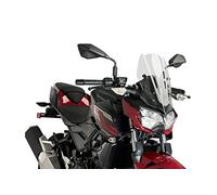 Puig 3548W New Generation Sport Deportiva y aerodinámica en acrílico de 3 mm con diseño Elevado Que Mejora protección y Mantiene Amplia Visibilidad, Transparente