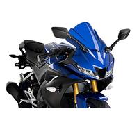 Motoplastic Cúpula Z-Racing 3619A – Acrílico 3 mm, Doble Altura, Canales Laterales, Azul