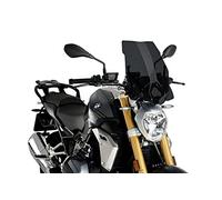 Puig 3626F Carenabris Naked New Generation Touring para Motocicletas con Soporte Original BMW Ahumado Oscuro