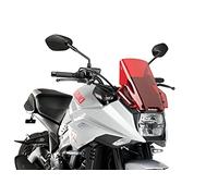 Puig 3637R Cúpula Touring PMMA Touring 4 mm, Rojo