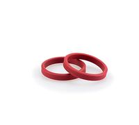 Puig 3667R Juego Aros de Goma Rojo