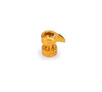 Puig 3699O Manetas adaptador mecanizado en aluminio Ergal 7075 anodizado para sistema de maneta con ajuste preciso y alta resistencia mecánica, Oro