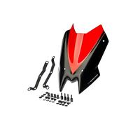 Puig 3840R New Generation Sport en Rojo, carenabris diseñado para mejorar la aerodinámica, renovar la estética de la motocicleta y ofrecer una instalación sencilla con un ajuste preciso y resistente