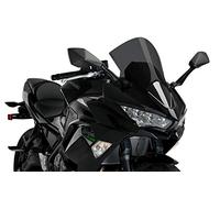 Puig 3880F Cupula R-Racer deportiva aerodinámica de alto rendimiento fabricada en PMMA de 3 mm con diseño racing optimizado para mejorar protección y estabilidad, Ahumado Oscuro