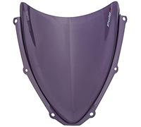 Puig 4055F Cúpula Z-Racing aerodinámica y deportiva en acrílico de 3 mm con doble altura y canales laterales que mejoran protección y estabilidad, Ahumado Oscuro