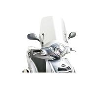 Puig 4323W Carenabris T.S. protector de escape con base de silicona y rodillos para absorción de impactos y deslizamiento en caídas, Transparente