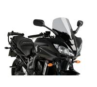 Puig 4366H Cúpula Racing y aerodinámica en acrílico de 3 mm con doble altura que mejora protección del casco y estabilidad a alta velocidad, Ahumado