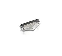 Puig 4605W Piloto de Freno y posición LED compactos homologados con alta visibilidad y diseño integrado para motocicleta, Transparente