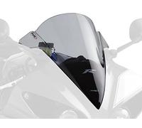 Puig 4935H Cúpula Z-Racing aerodinámica y deportiva en acrílico de 3 mm con doble altura y canales laterales que mejoran protección y estabilidad, Ahumado
