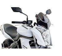 Puig 4950F New Generation Sport deportiva y aerodinámica en acrílico de 3 mm con diseño elevado que mejora protección y mantiene amplia visibilidad, Ahumado Oscuro