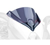 Puig 5256F Cúpula Z-Racing aerodinámica y deportiva en acrílico de 3 mm con doble altura y canales laterales que mejoran protección y estabilidad, Ahumado Oscuro
