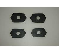 Puig 5329N Juego Soportes Fijador del Intermitente al Carenado LED, Negro