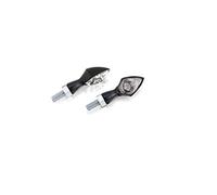 Puig 5609N Intermitentes Power Led en Carcasa de 70,15 x 21,76 mm, homologados con CR y Rosca M8 para señalización Potente y Segura en Carretera, Negro
