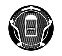 Puig 6309U Protectores tapón depósito protector adhesivo con diseño deportivo resistente a impactos arañazos y rayos UV para mejorar protección y estética, Gris